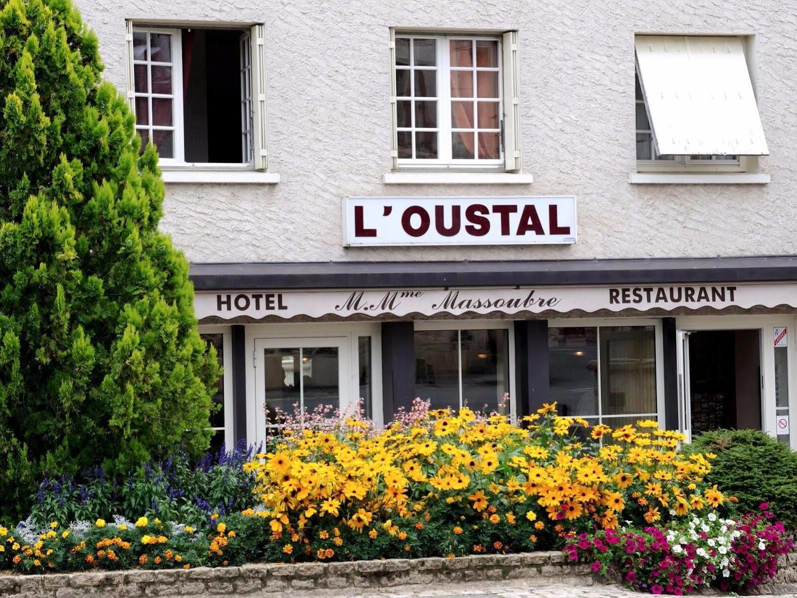 Logis Hotel Restaurant L'Oustal Naves  Exterior foto
